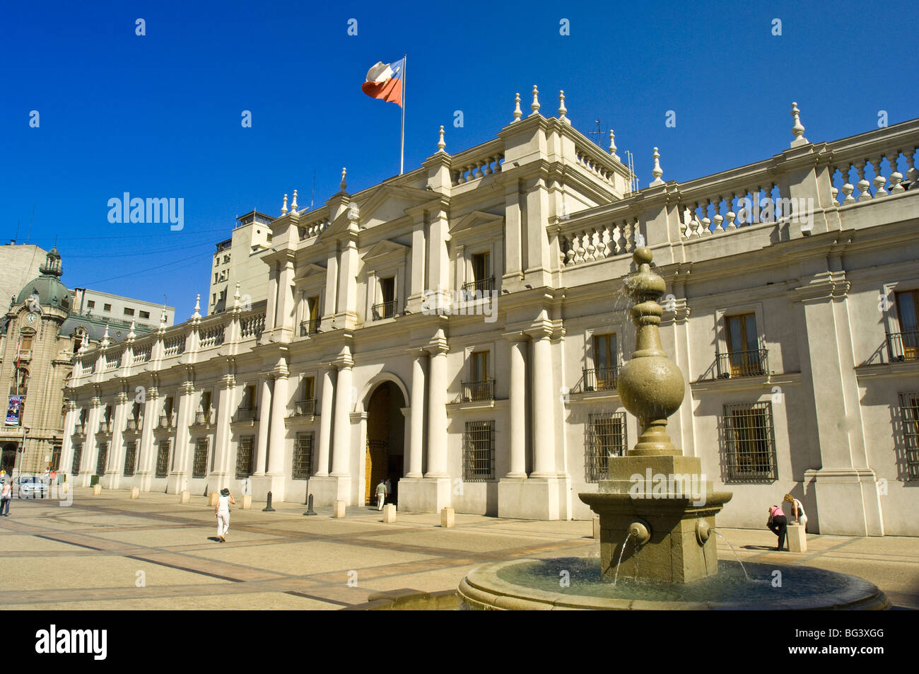 Palacio de La Moneda, Santiago, Chile, South America Stock Photo - Alamy