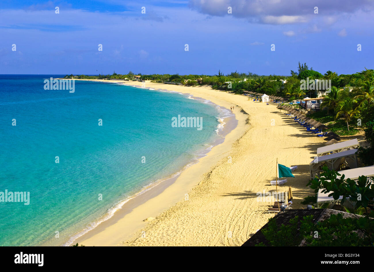 Long Beach (Baie Longue), St. Martin (St. Maarten), Netherlands Antilles, West Indies, Caribbean, Central America Stock Photo
