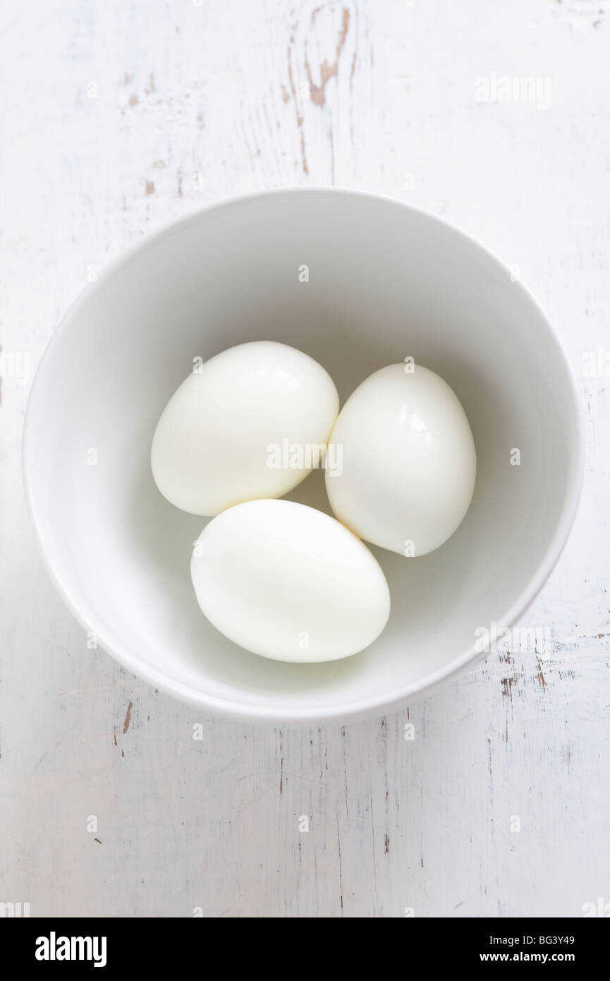Hard boiled eggs Stock Photo - Alamy