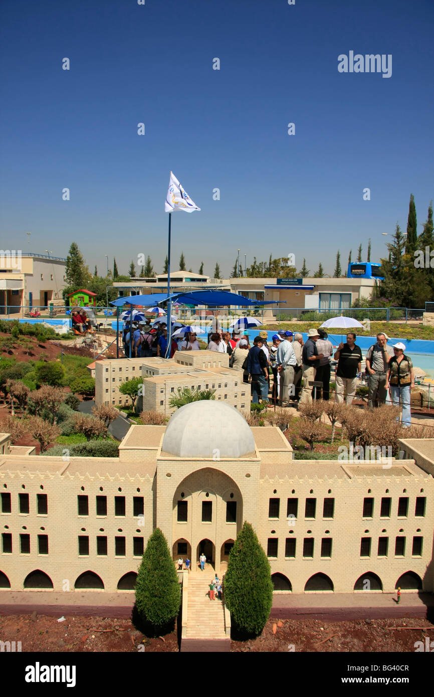 Israel, Shephelah. Mini Israel park in Ayalon valley Stock Photo