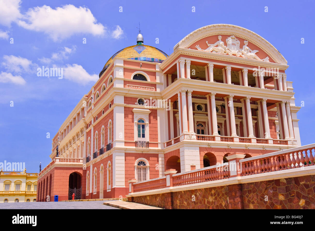 Opera House, Manaus, Amazonas, Brazil, South America Stock Photo - Alamy