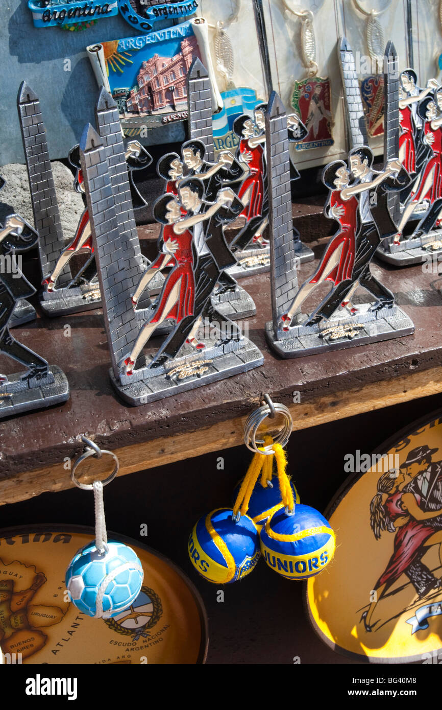 Argentina, Buenos Aires, Plaza de Mayo, Argentine tango souvenirs Stock