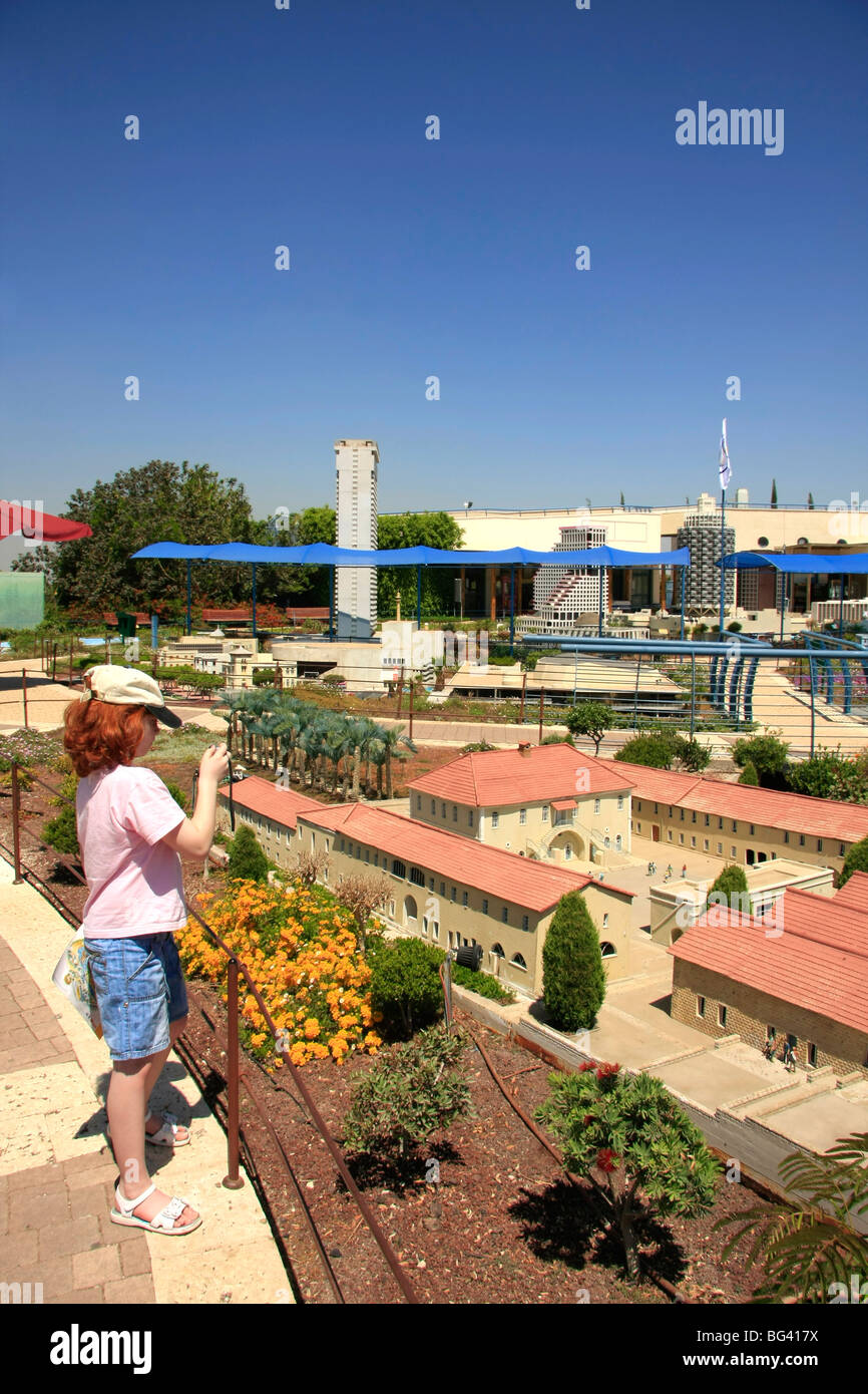 Israel, Shephelah. Mini Israel park in Ayalon valley Stock Photo