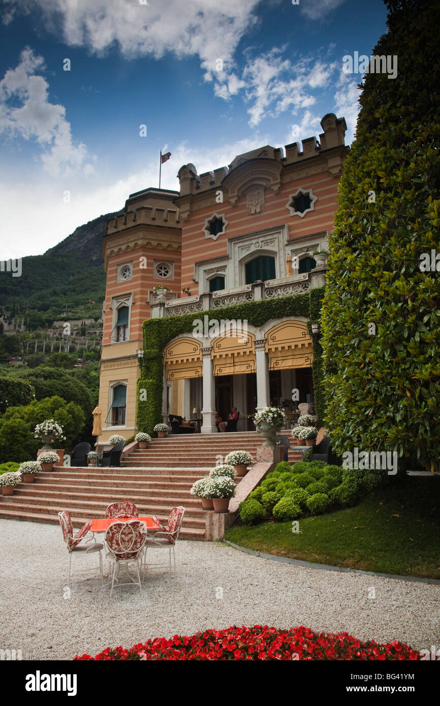 Shots of the lush gardens and stunning views from the famous luxury hotel  The Belmond Hotel Caruso in Ravello, Amalfi Coast, Italy Stock Photo - Alamy