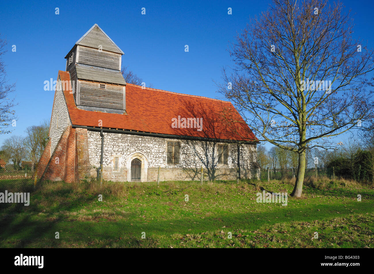 St.Mary church Boveney England Stock Photo