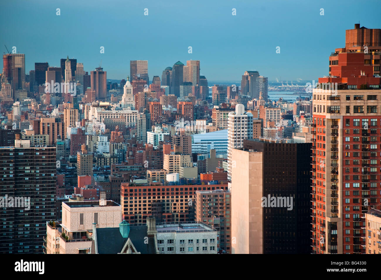 Apartments in Midtown Manhattan, New York City, USA Stock Photo