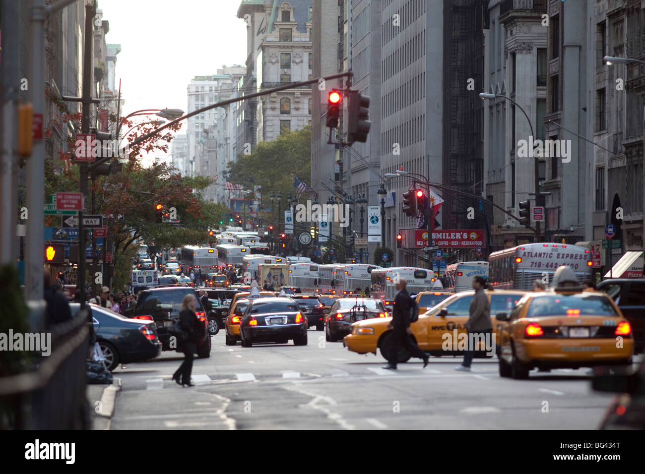5th Avenue, Manhattan, New York City, USA Stock Photo