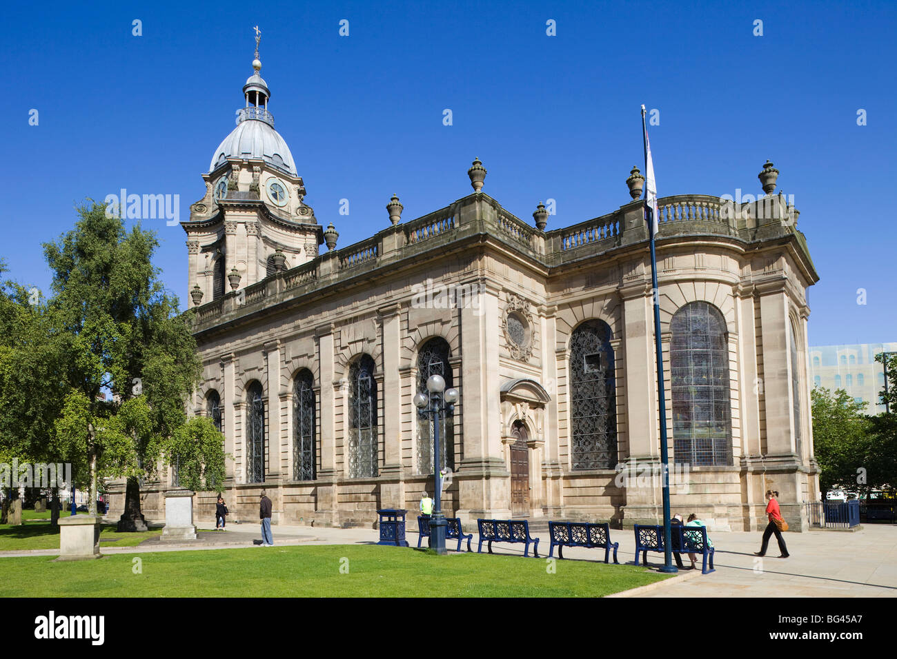 England, Birmingham, St.Philips Cathedral Stock Photo