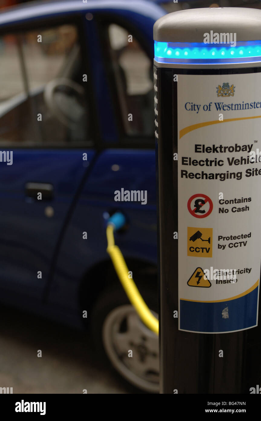 GWiz Electric car Eco friendly rechargeable car congestion charge