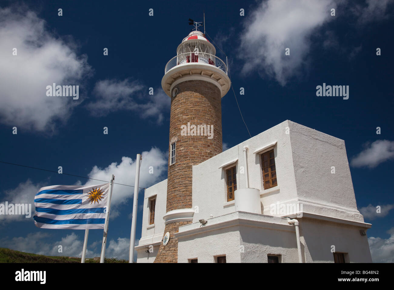 Uruguay, Montevideo, Punta Brava Lighthouse Stock Photo