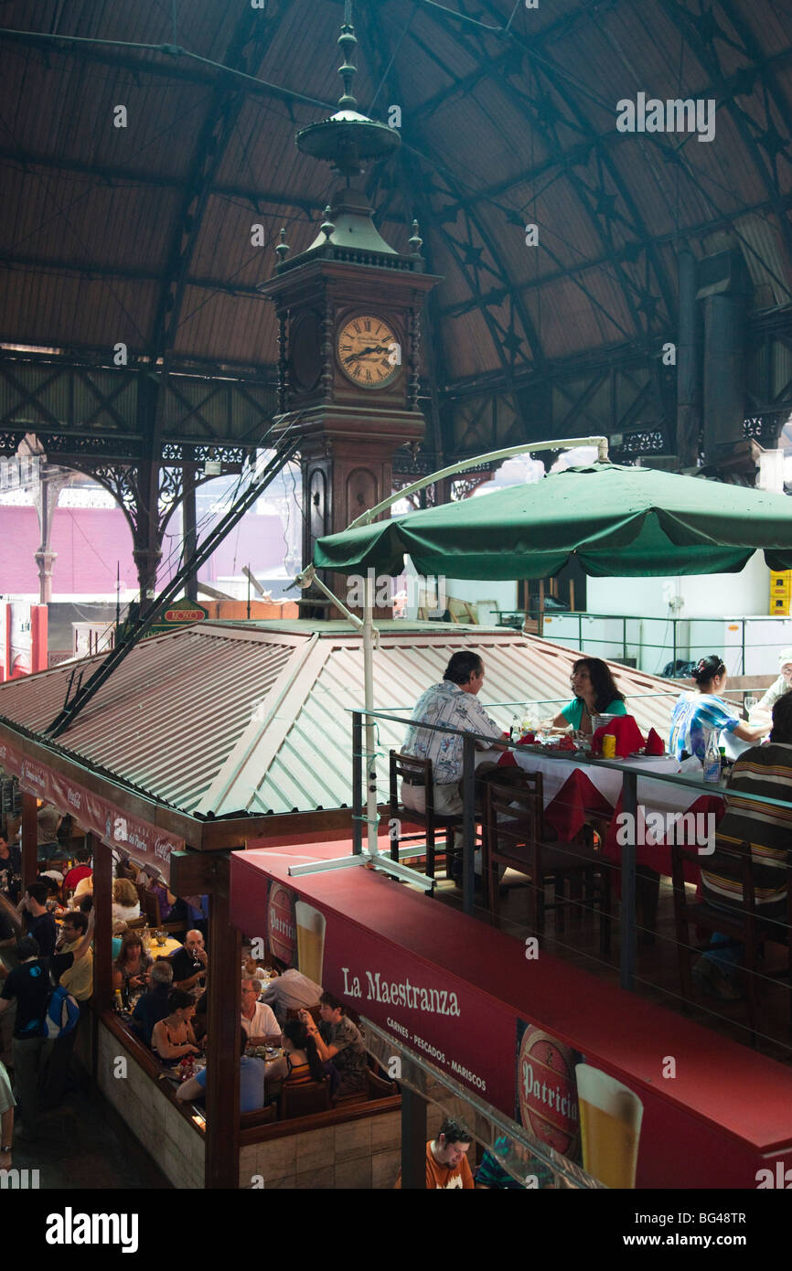 Uruguay, Montevideo, Mercado del Puerto, Parilladas grill restaurants