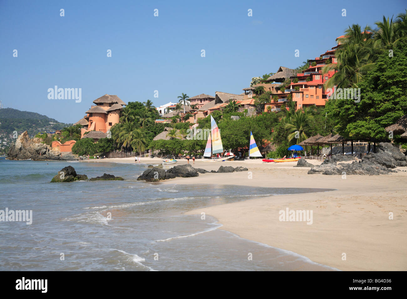 Zihuatanejo beach hi-res stock photography and images - Alamy