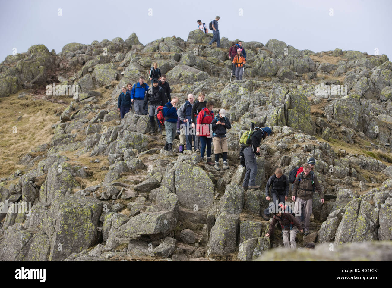 Group hikers hi-res stock photography and images - Alamy