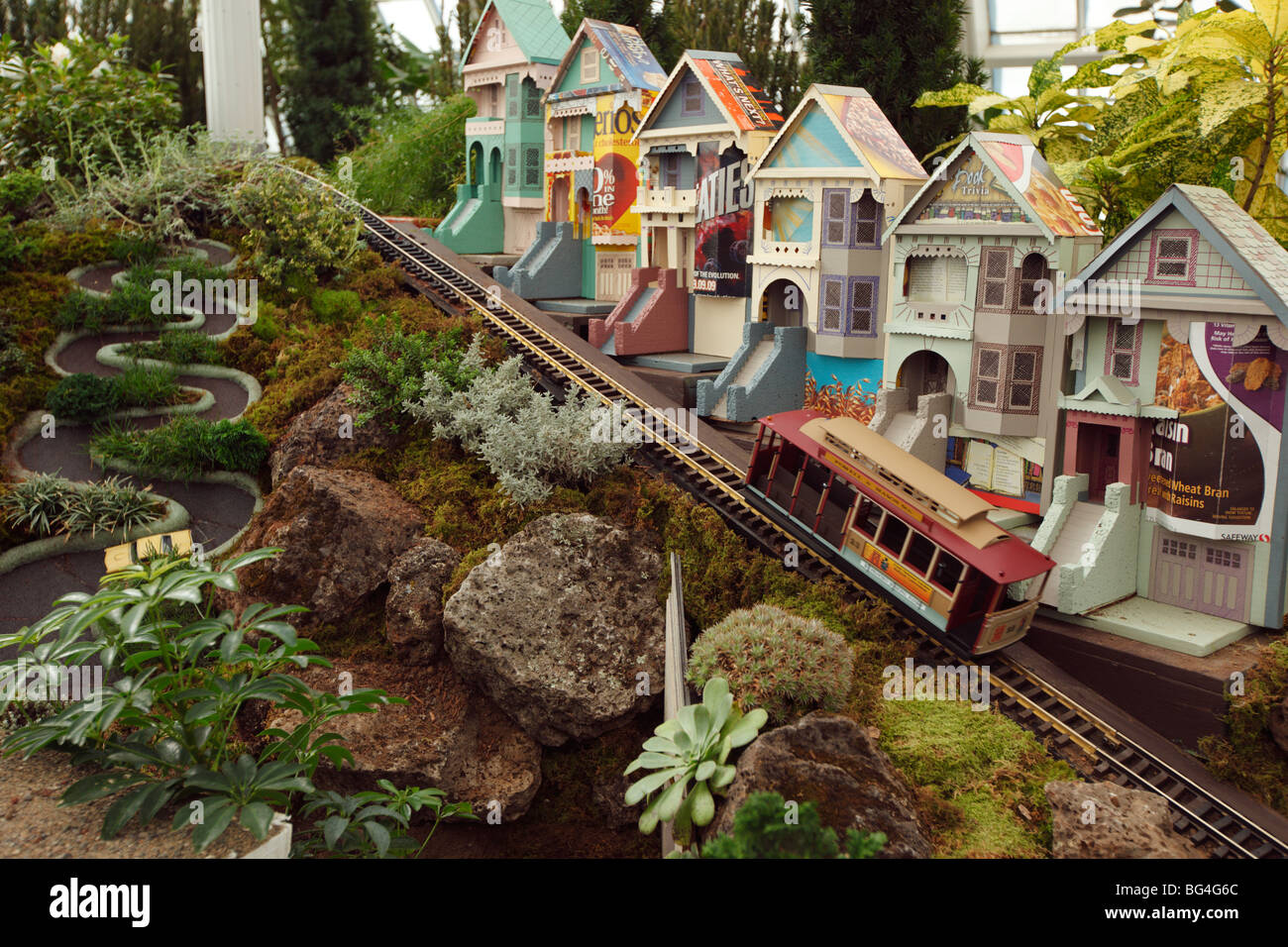 Model Railroad Cable Car San Francisco, California, USA Stock Photo Alamy
