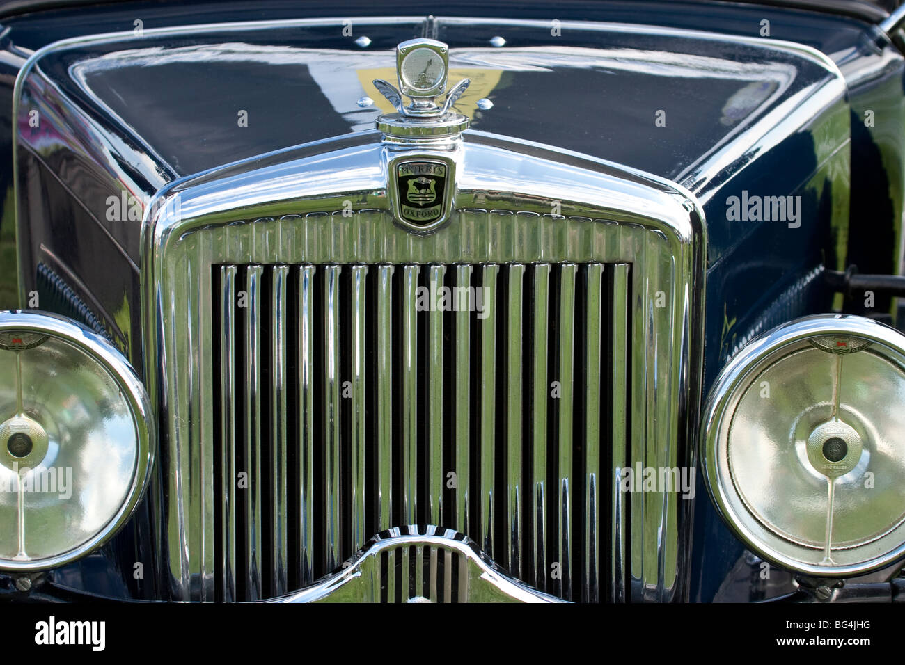 Morris Oxford vintage car, England, UK Stock Photo
