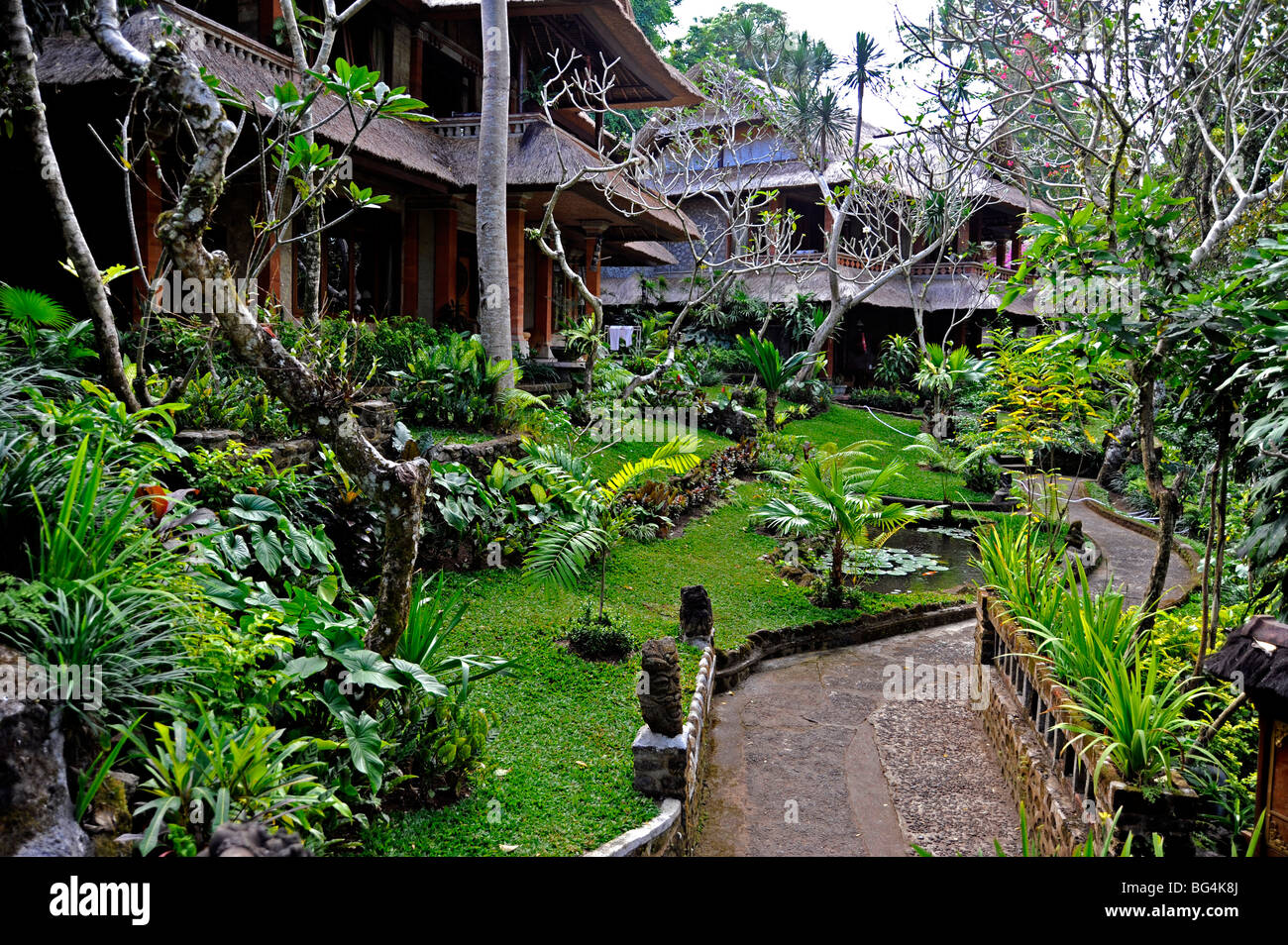 Hotel Tjampuham spa, ubud, Bali, Indonesia Stock Photo - Alamy