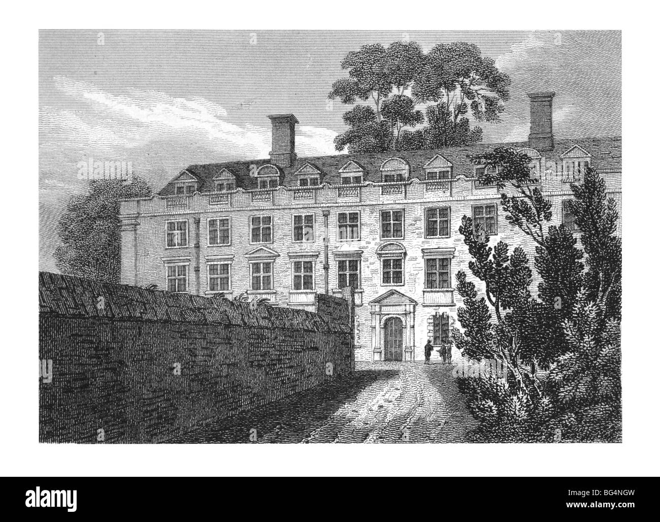 Christ's College at Christchurch, New Zealand Stock Photo