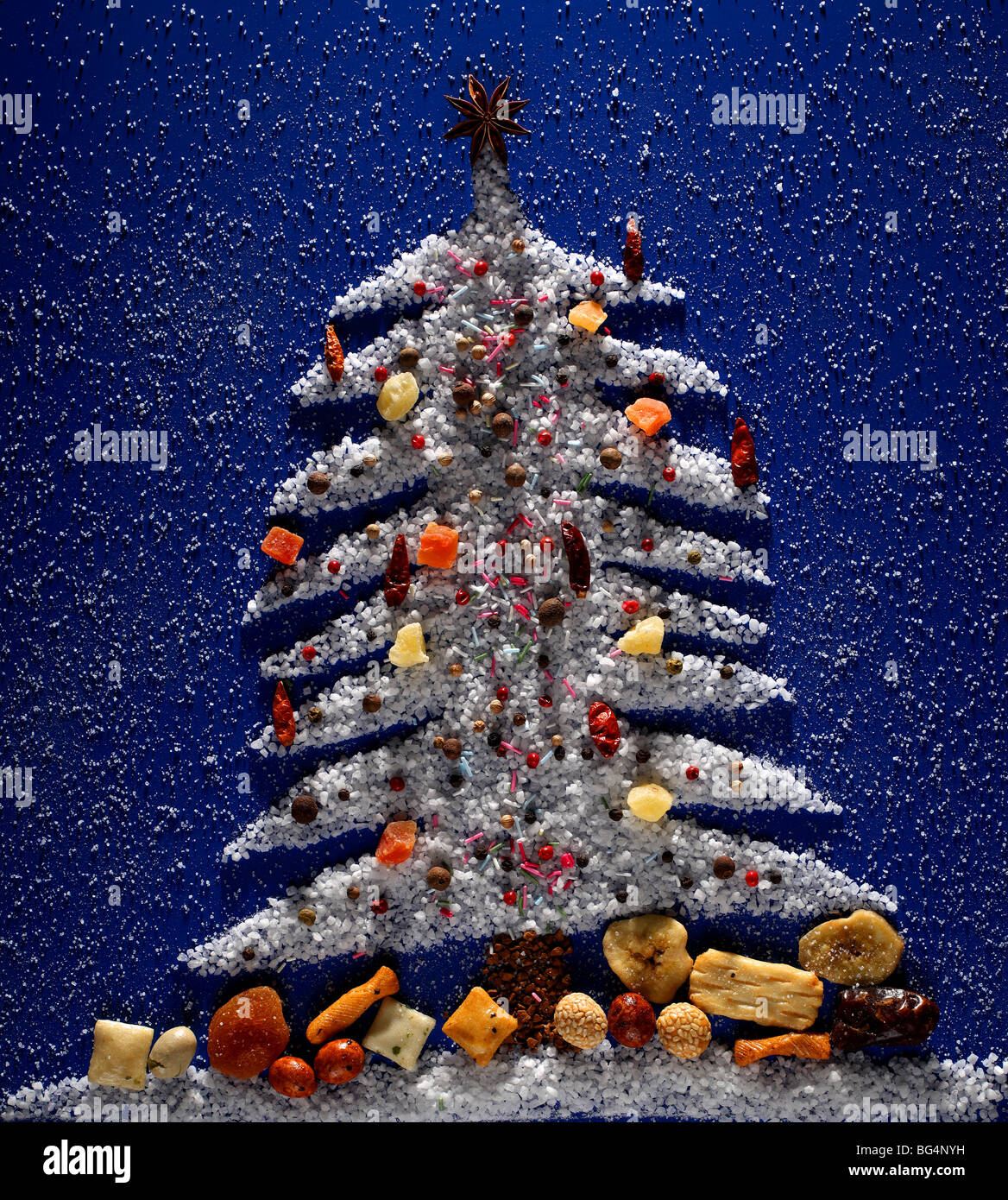 Food spicy Christmas tree pepper salt eat feed feeding eating meal menu tasty delicious sugary