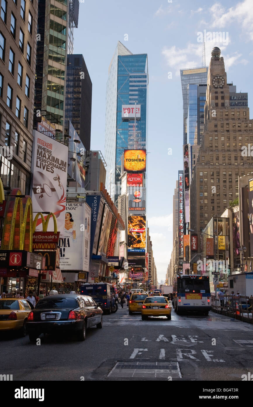 Times Square, Manhatttan, New York City, NY, USA Stock Photo