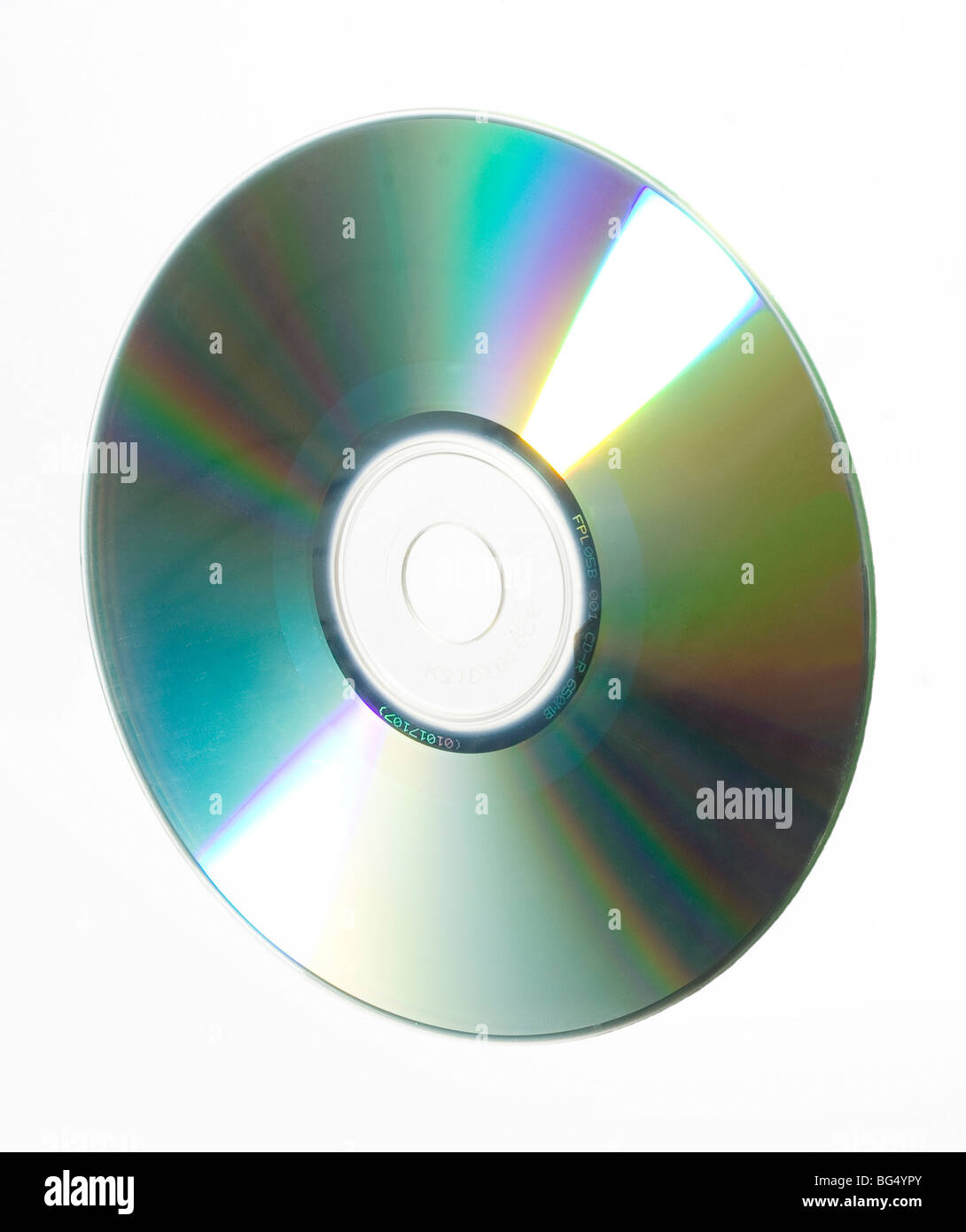 Simple shot of a CD Stock Photo
