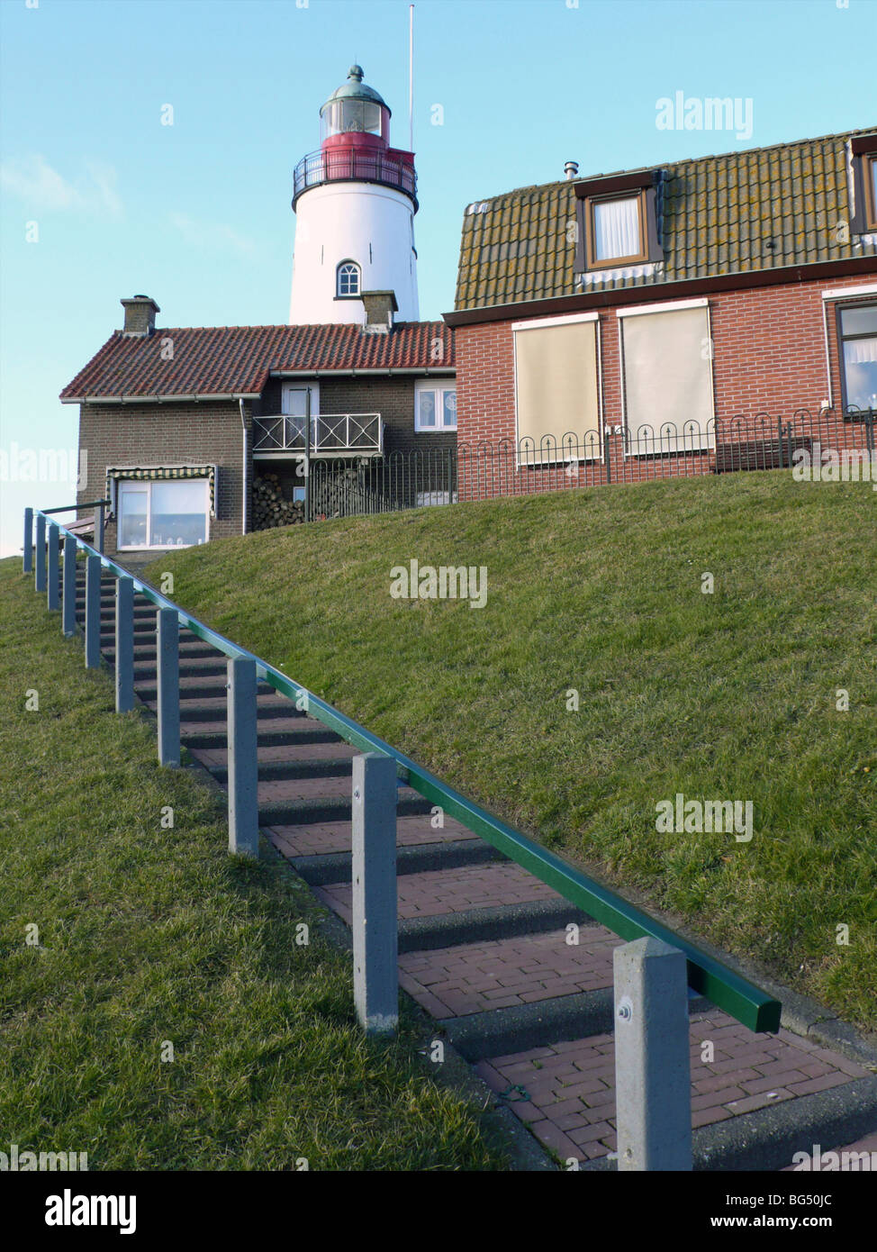 Urk, small village in The netherlands Stock Photo