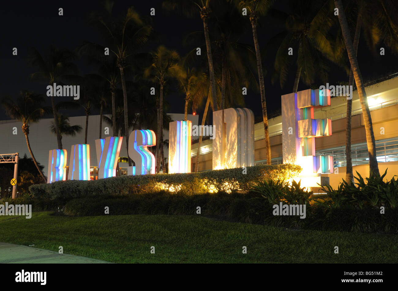 Bayside Marketplace in downtown Miami, Florida Stock Photo