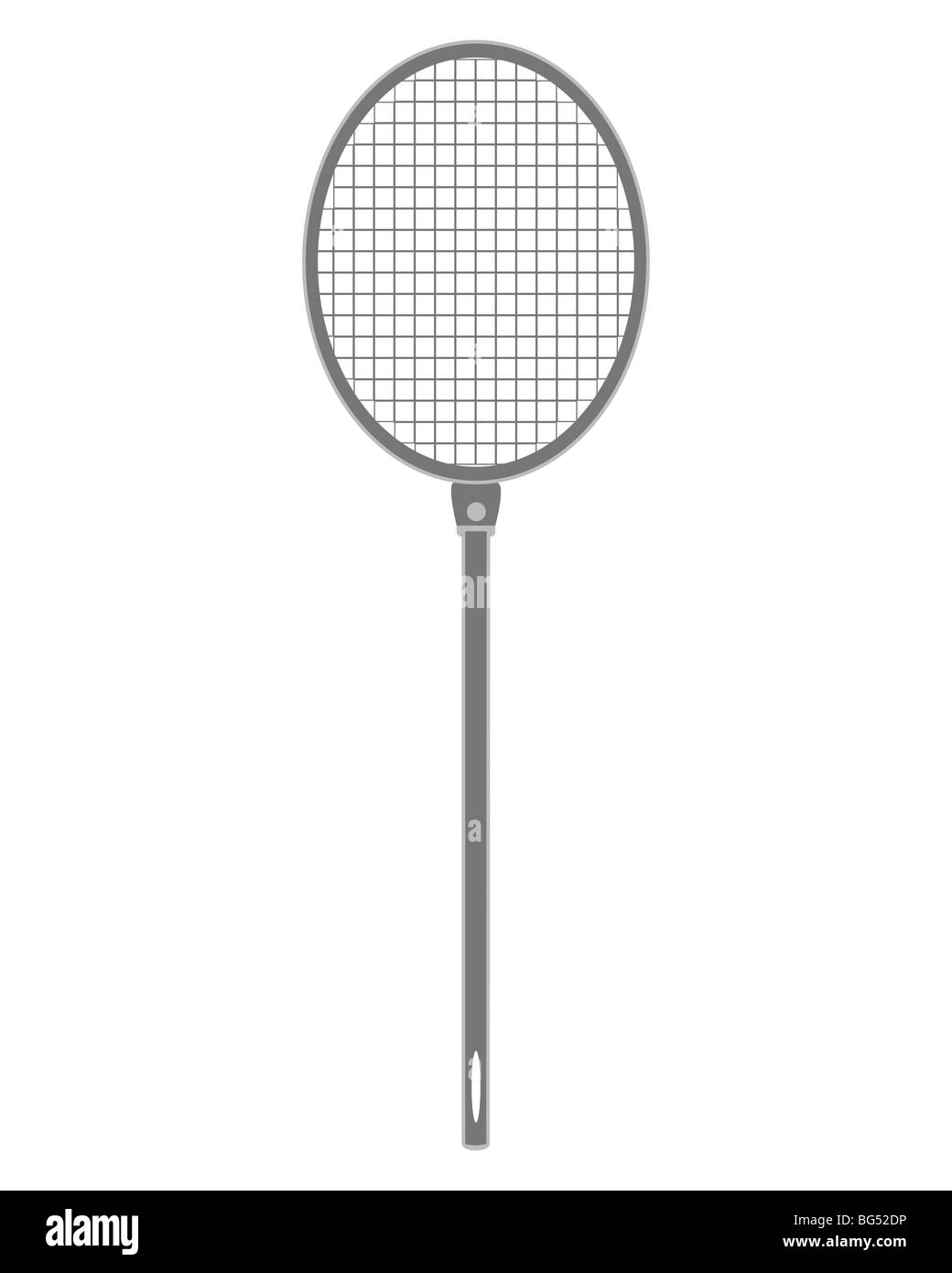 The illustration of a gray fly swatter Stock Photo - Alamy