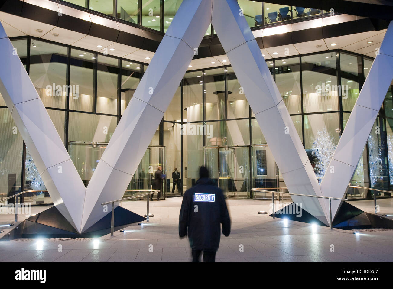 The Swiss Re Tower in the City of London, UK Stock Photo - Alamy