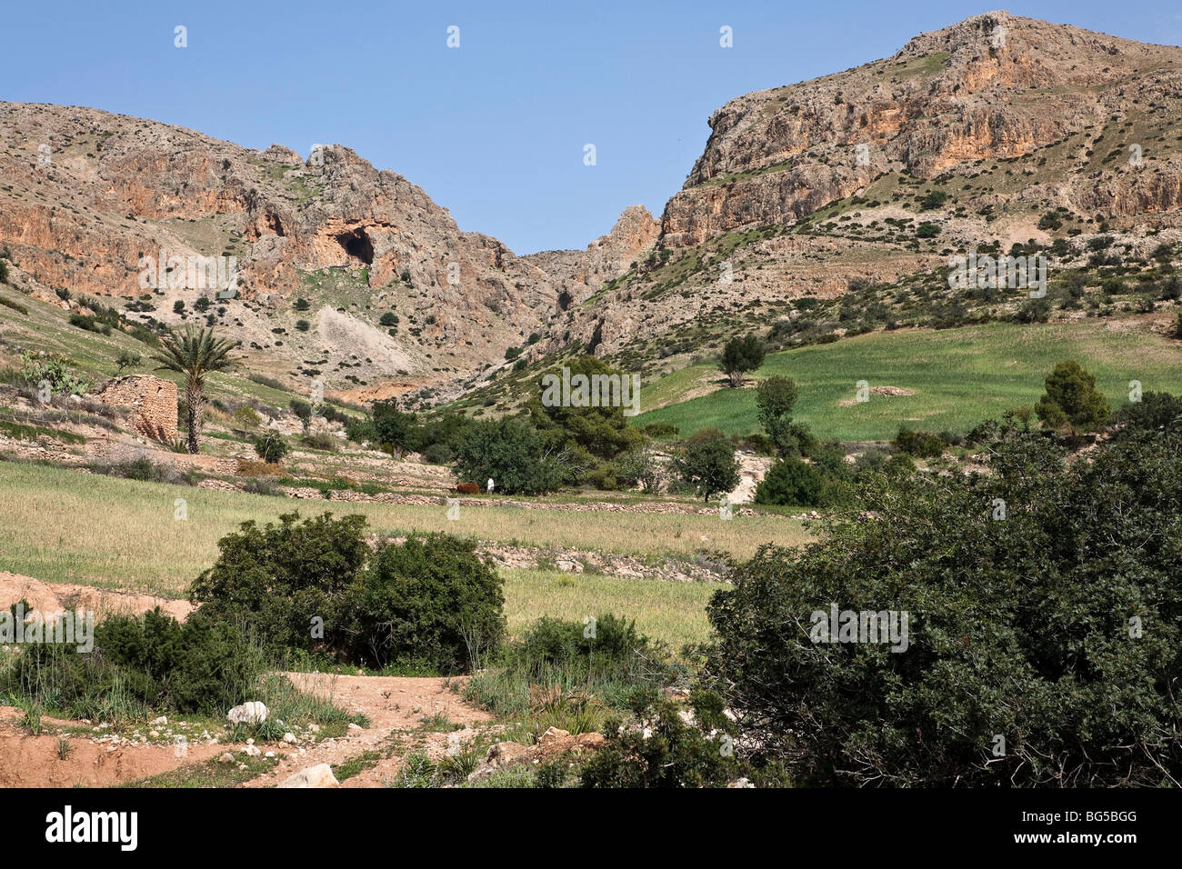 Rural scene, Middle Atlas Mountains, Morocco Stock Photo