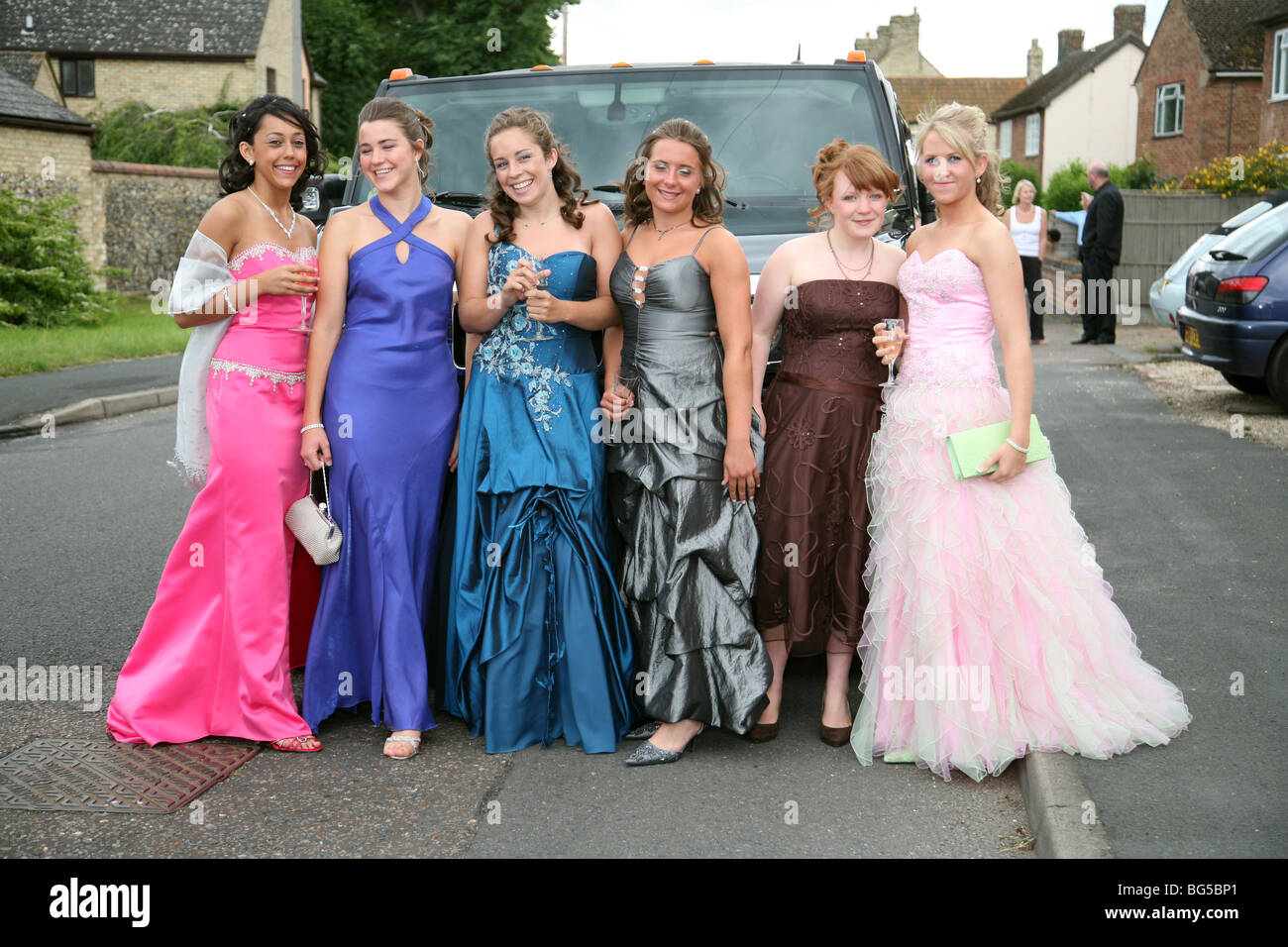 Teens teenage your girls prom night hi res stock photography and images Alamy