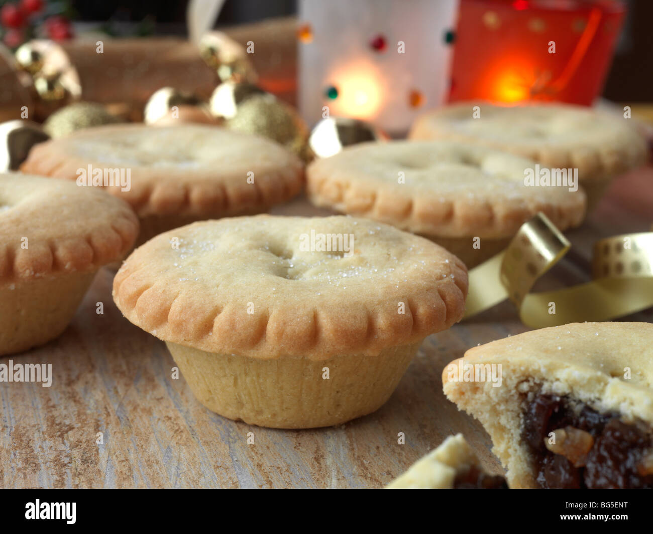 Mince pies Stock Photo