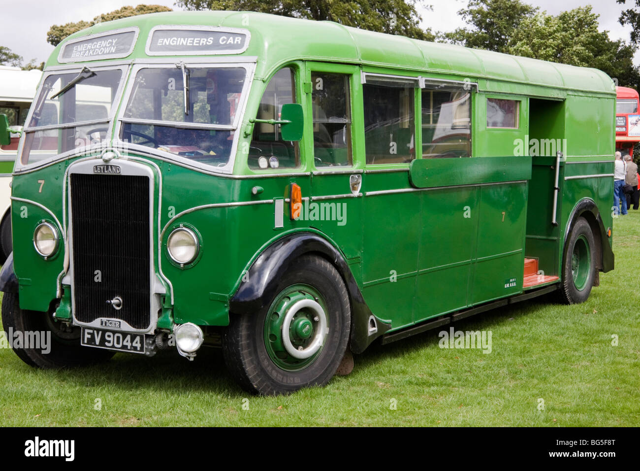 Leyland Tiger TS7 Vintage Bus 1937 Stock Photo