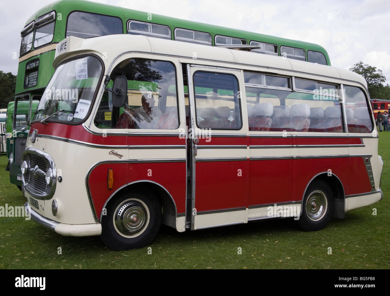 Bedford J2 20 Seat coach Stock Photo