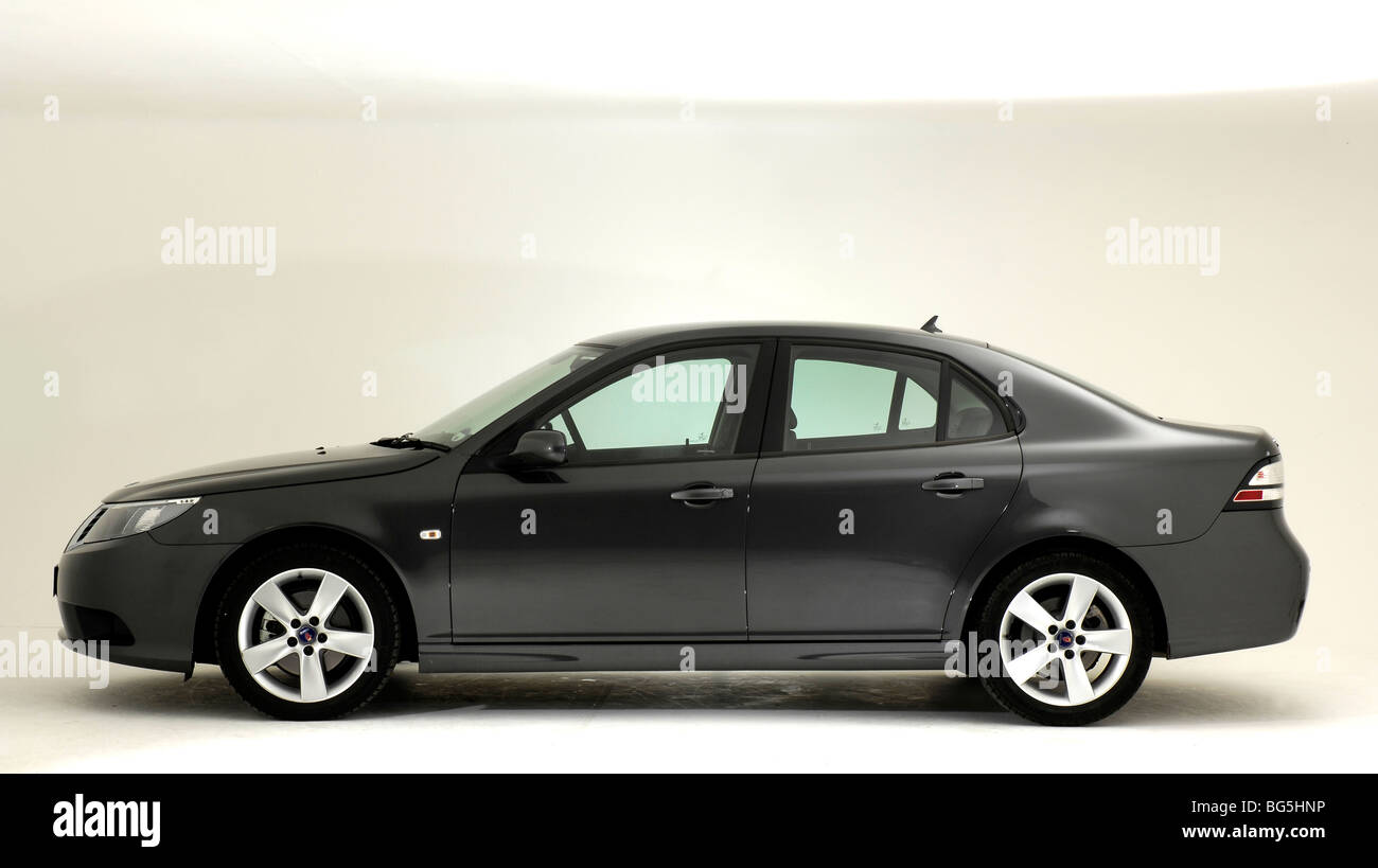 2009 Saab 93 Stock Photo