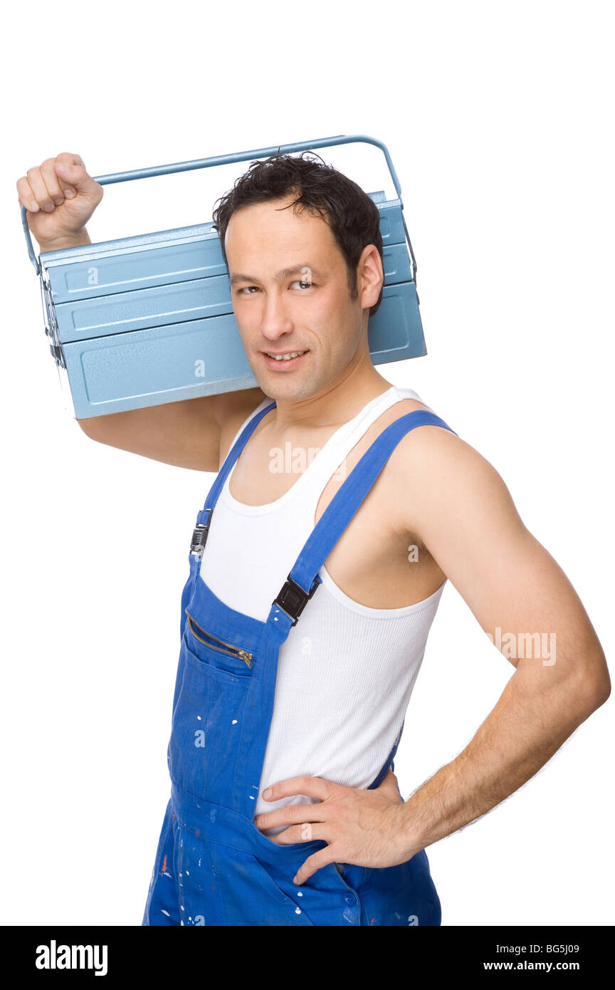Full isolated studio picture from a craftsman Stock Photo Alamy