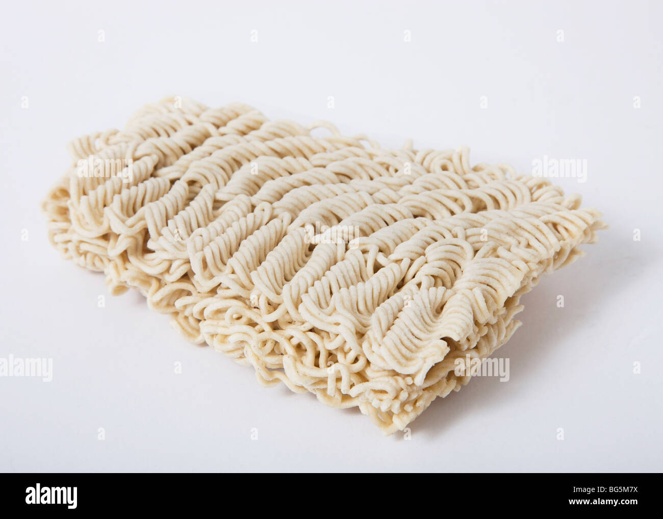 super noodles dried Stock Photo