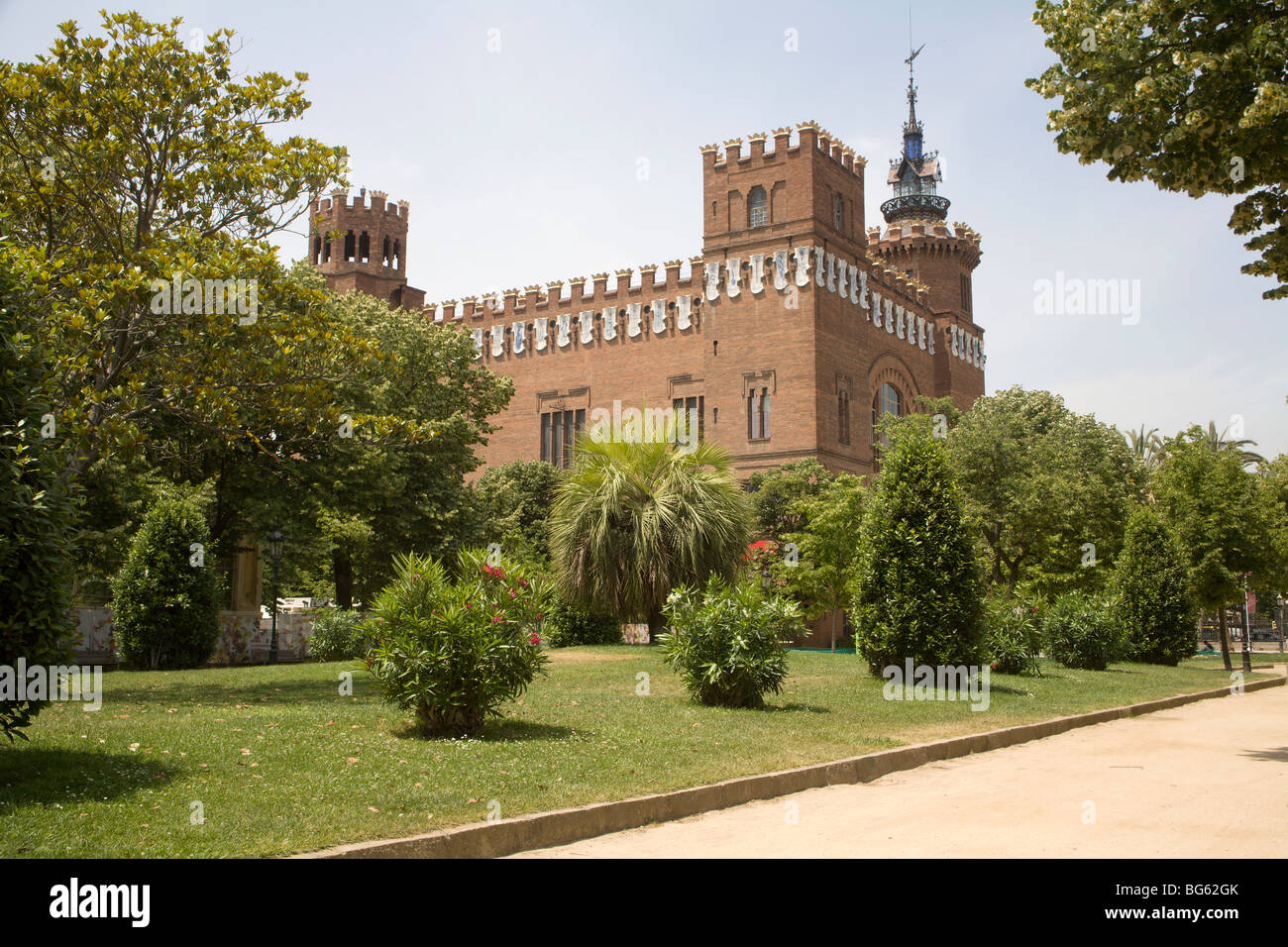Barcelona - Museum De Ciencies Naturals - museum of nature Stock Photo