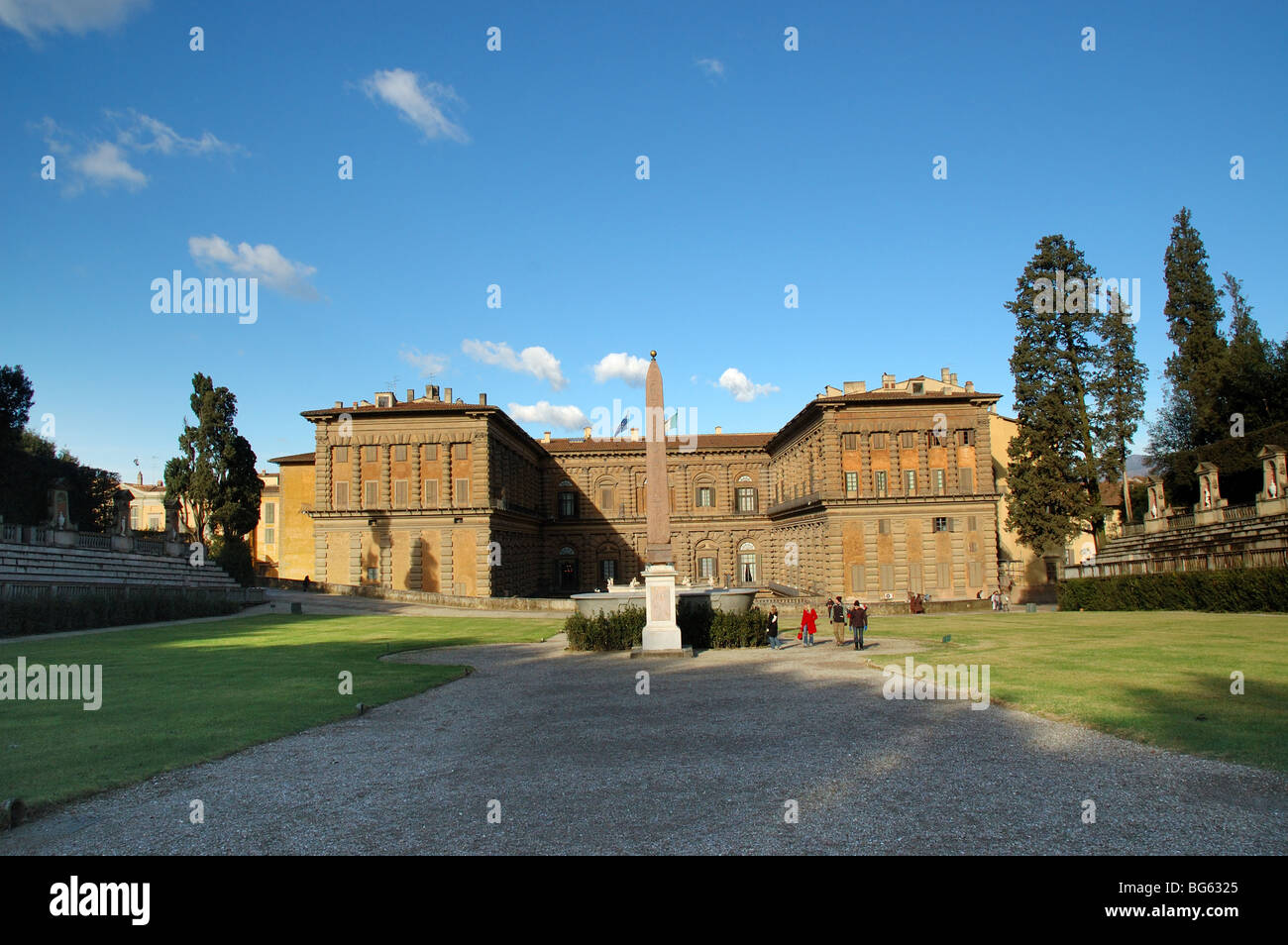 The Pitti Palace and Boboli Gardens in Florence, Tuscany, Italy Stock Photo  - Alamy