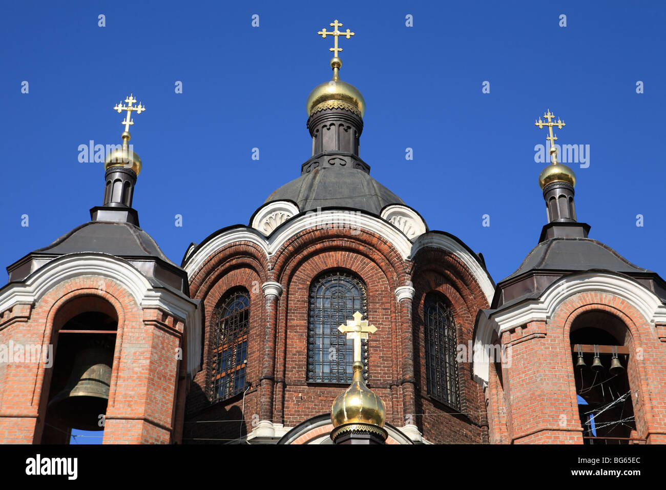 church in the daytime on sky background Stock Photo - Alamy