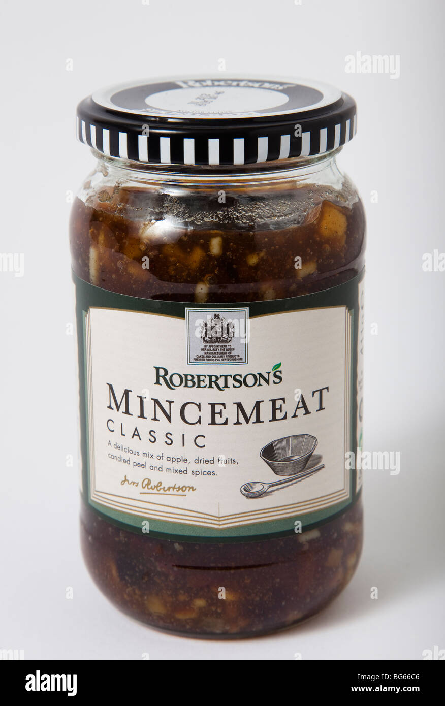 robertson's jar mincemeat Stock Photo