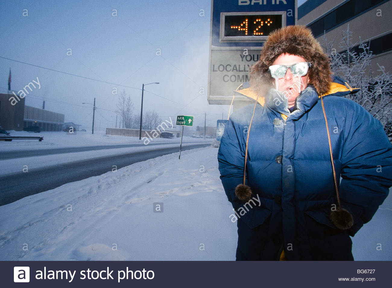 -42 on grow Fairbanks. F, may Alaska. icicles At ... degrees