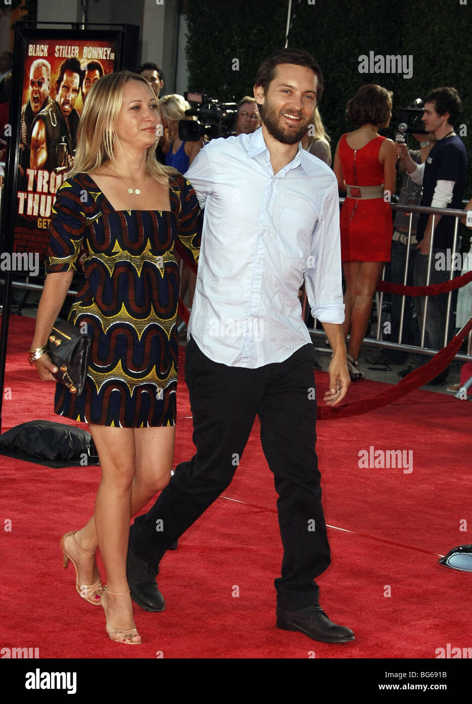 Tobey Maguire and wife Jennifer Meyer – Stock Editorial Photo ©  PopularImages #116945854