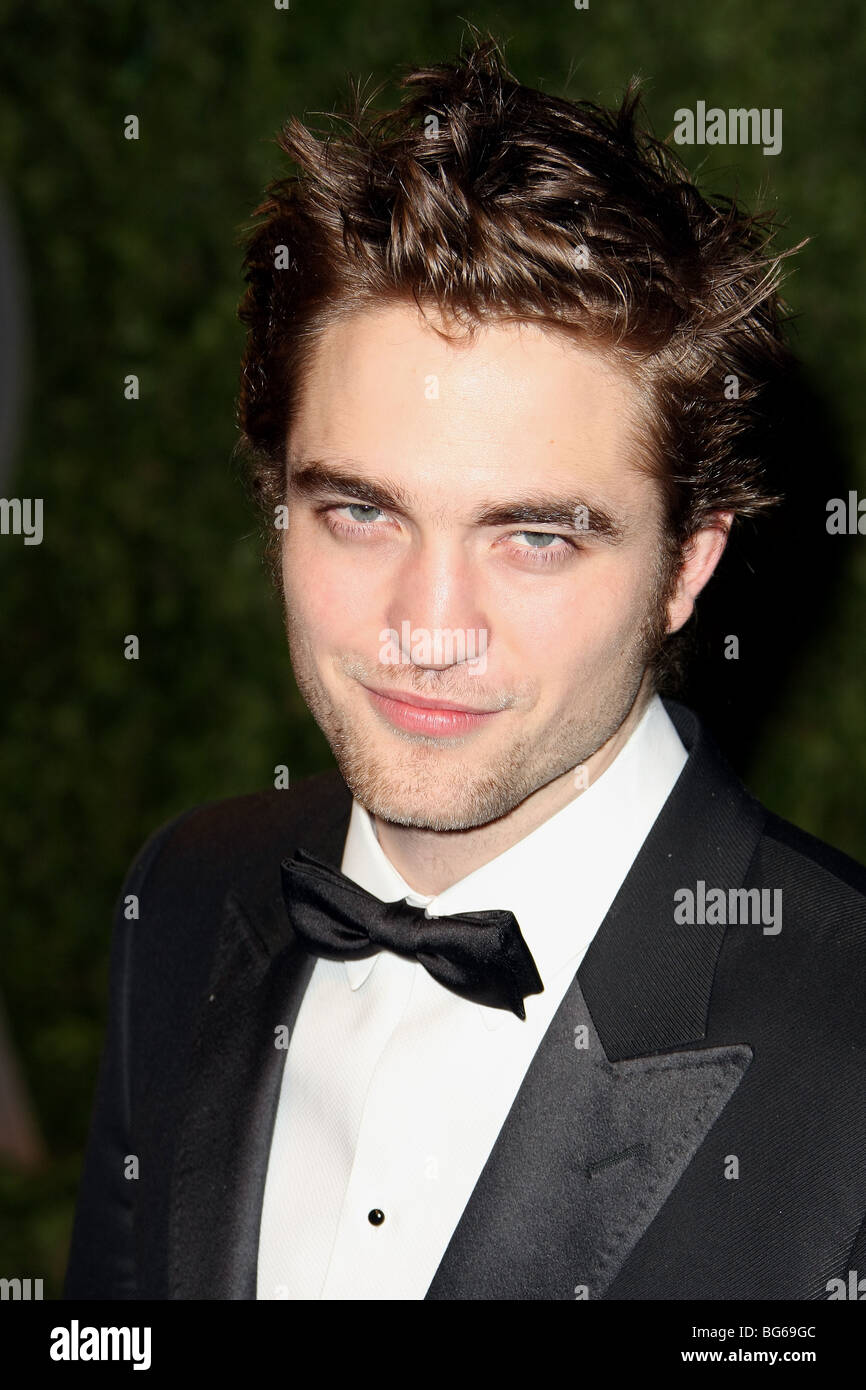 ROBERT PATTINSON 2009 VANITY FAIR OSCAR PARTY WEST HOLLYWOOD LOS ...