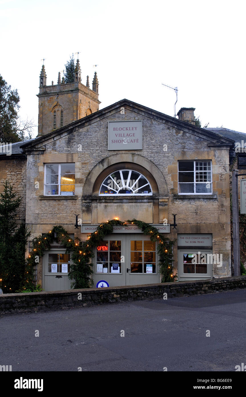Blockley Village Shop and Cafe, Gloucestershire, England, UK Stock Photo Alamy