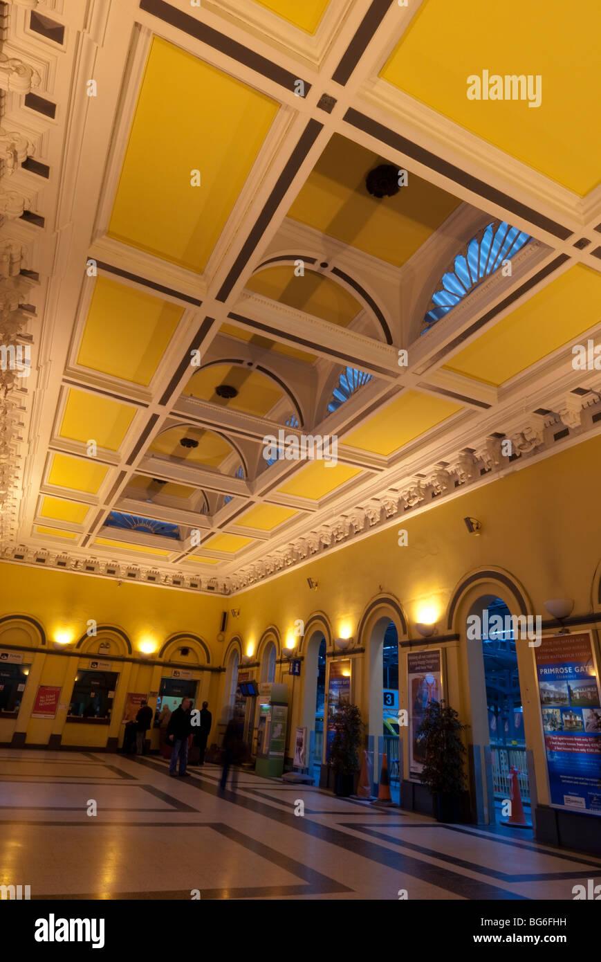 Ticket Hall at Connolly Station Dublin Ireland Stock Photo Alamy
