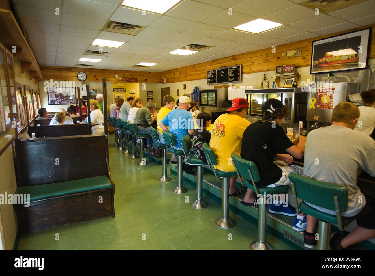 Moody's Diner Waldoboro, Maine Stock Photo Alamy
