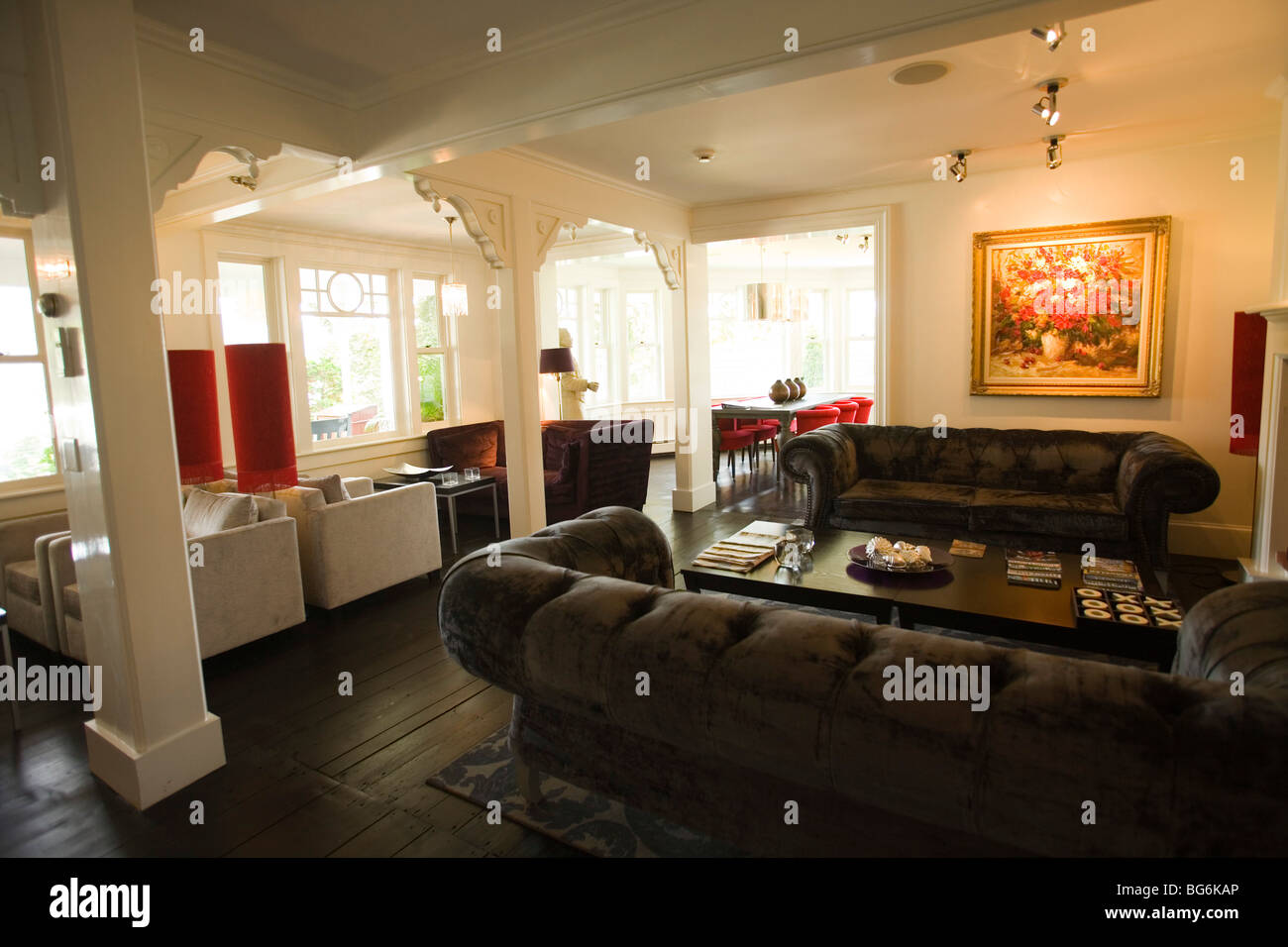 Interior of Hotel Camden, Maine Stock Photo - Alamy