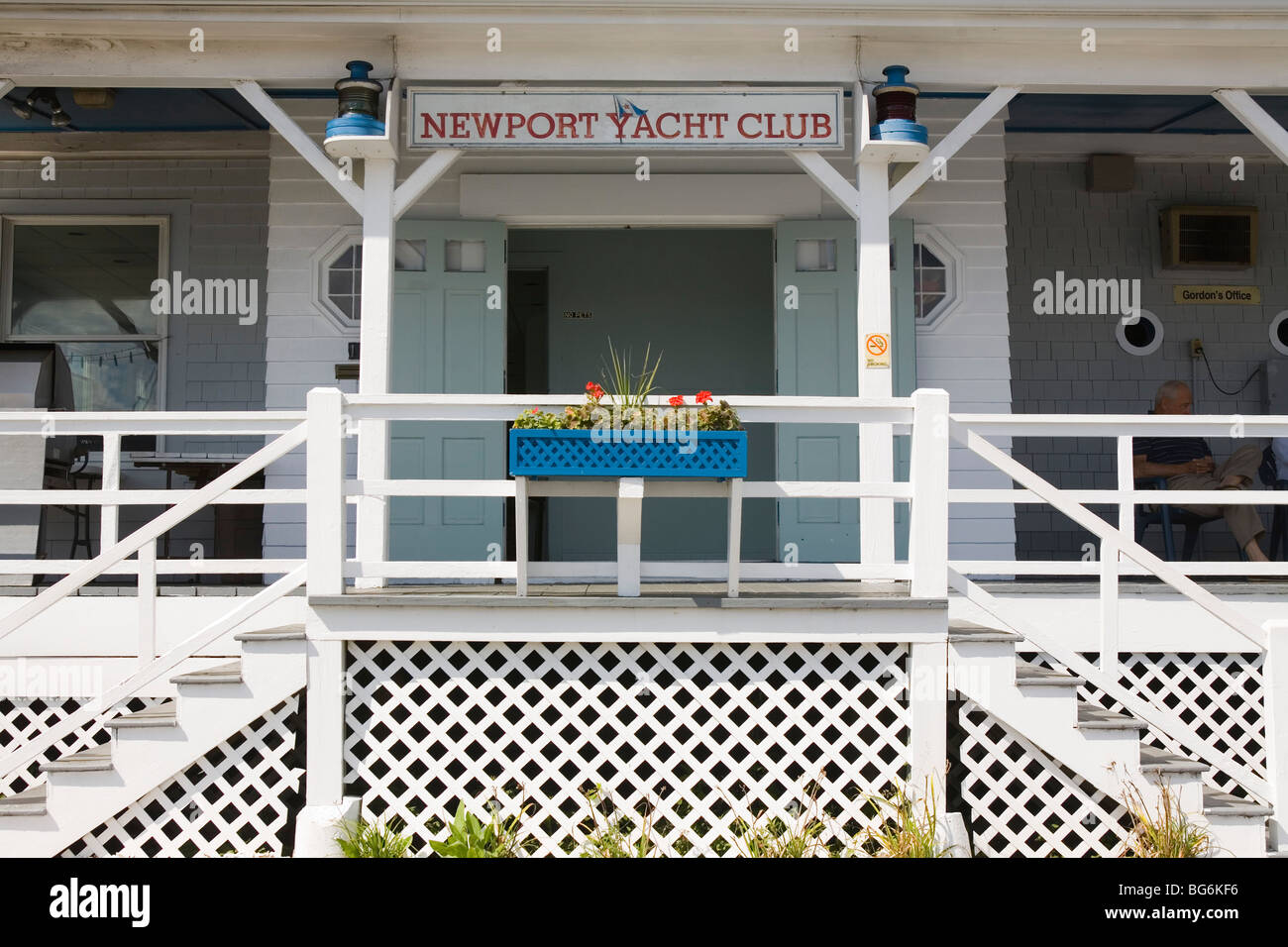 Newport Yacht Club Newport, Rhode Island Stock Photo Alamy