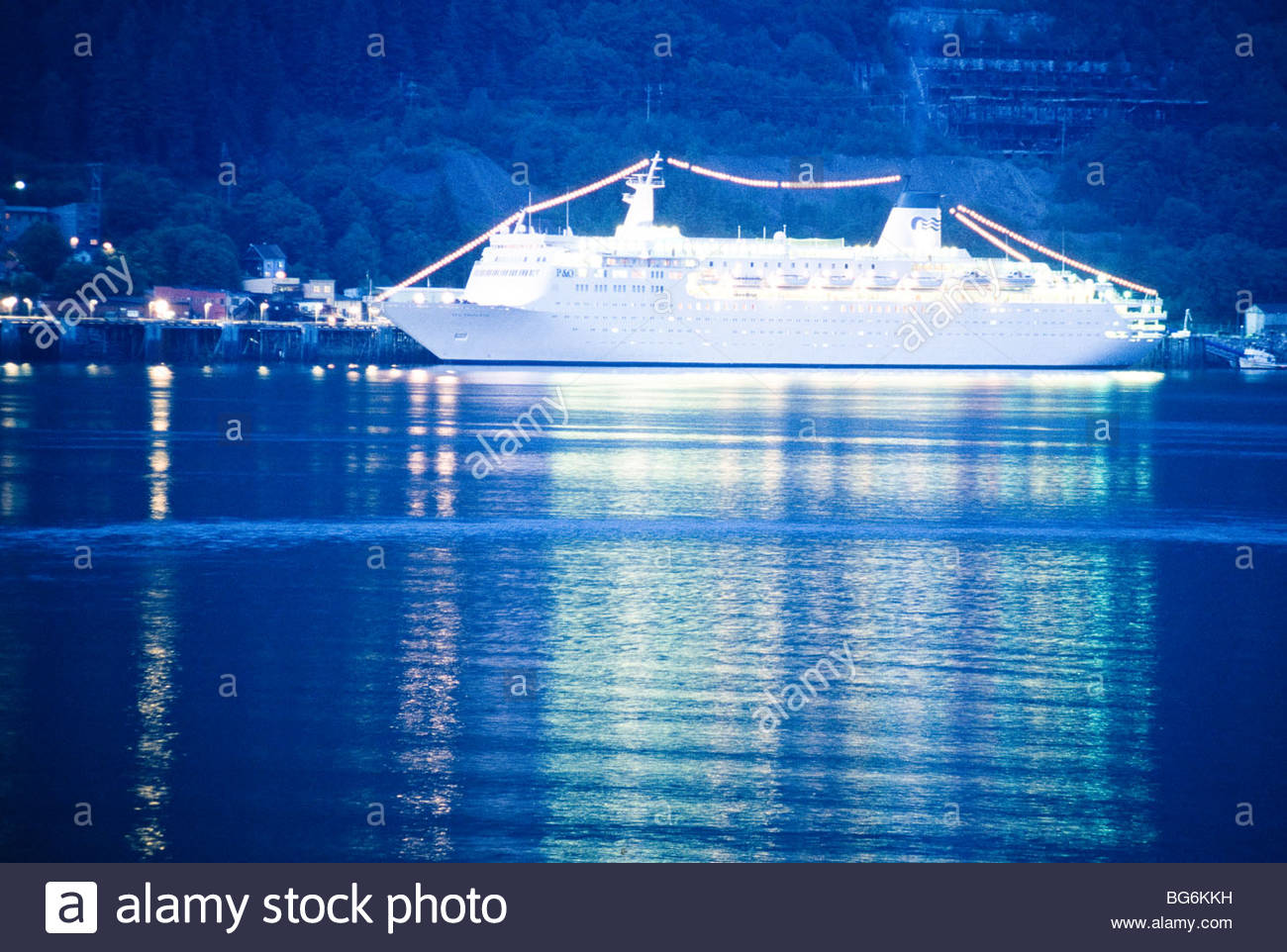 Alaska Sky Princess Cruises Alaska S Inside Passage Stock