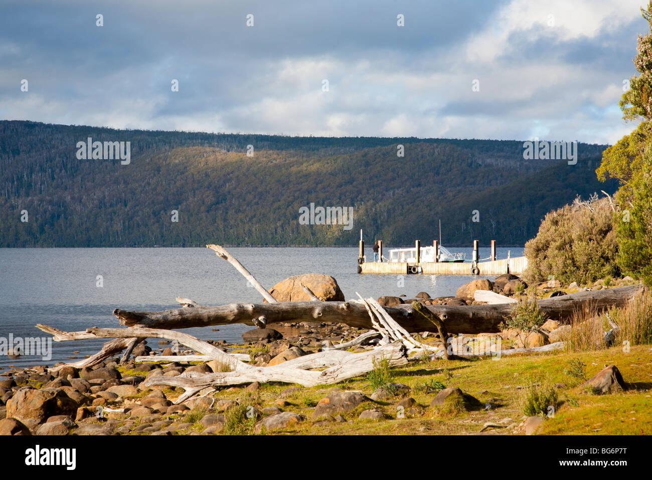 Lake St Clair, Tasmania, Australia Stock Photo Alamy